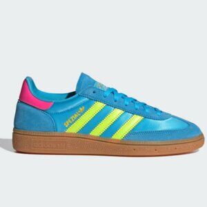 Adidas Originals Women's Handball Spezial, Rush Yellow Lucid Pink JH5658 8.5 US